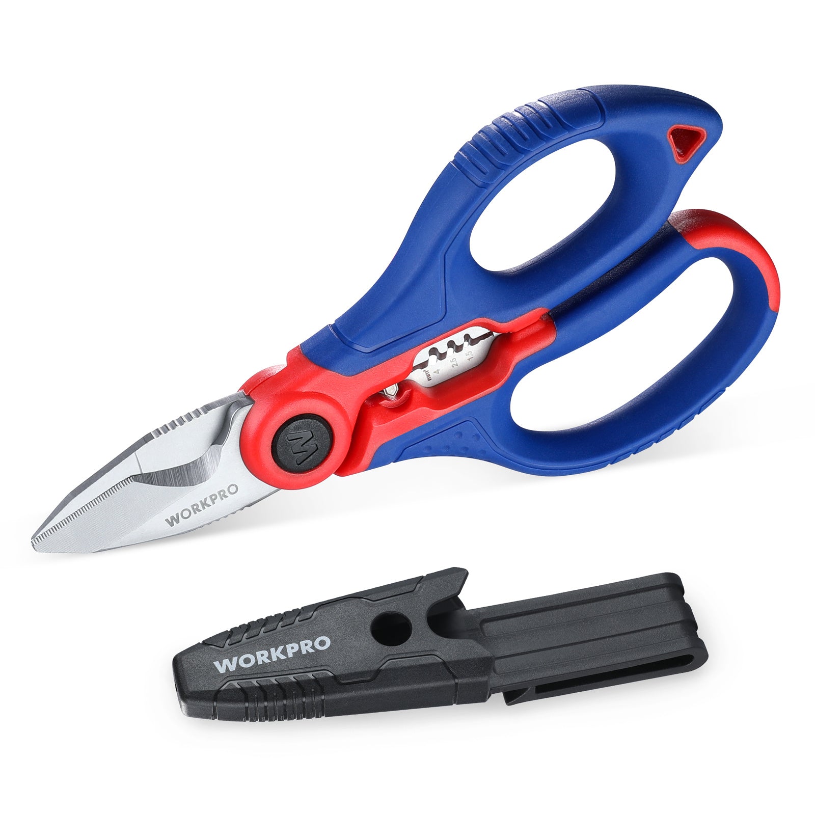 Elektrikerschere Kabelschere Universalschere, 162MM für Alltag und Zuhause – Detailansicht 12
