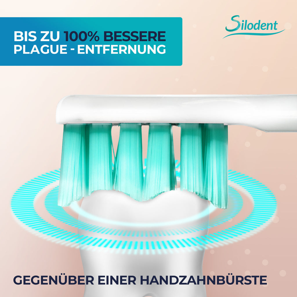 Elektrische Zahnbürste, Mitternachtsblau für Camping und Reisen – Detailansicht 12