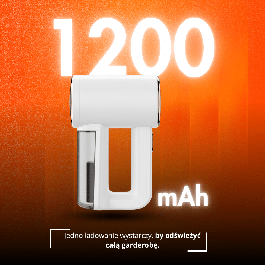 Elektrischer, 1200mAh für Kleidung und Pullover – Detailansicht 2