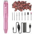 Elektrischer Nagelbohrer-Set, rosa Farbe für Wohnzimmer und Zuhause – Detailansicht 6