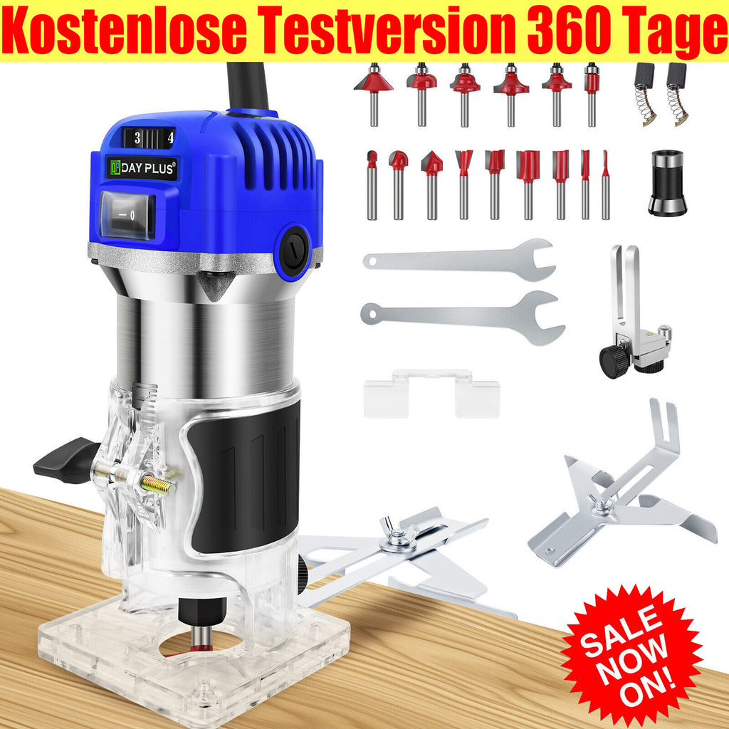 Elektrischer Trimmer Palm Router Werkzeug, Holz für Alltag und Zuhause – Hauptansicht