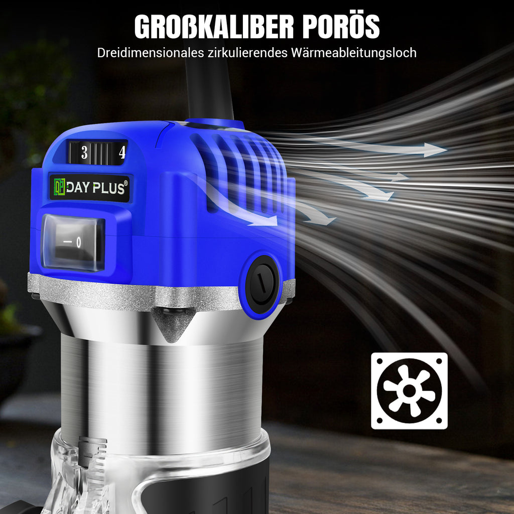 Elektrischer Trimmer Palm Router Werkzeug, Holz für Alltag und Zuhause – Detailansicht 4