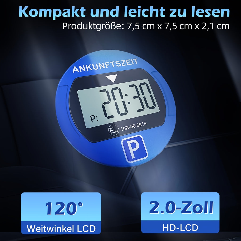 Elektronischer Parktimer, LED-Beleuchtung für Fahrzeug und unterwegs – Detailansicht 4