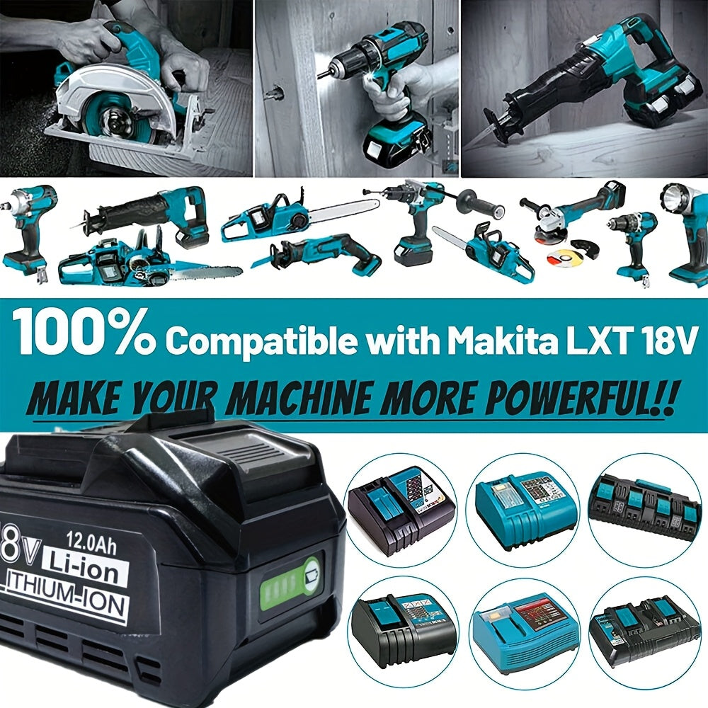 Elektrowerkzeug-Ersatzakku, LED-Beleuchtung für Makita 18V Akku und Alltag – Detailansicht 5