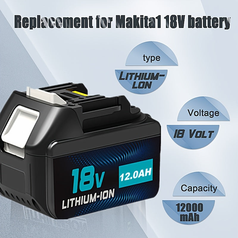 Elektrowerkzeug-Ersatzakku, LED-Beleuchtung für Makita 18V Akku und Alltag – Detailansicht 7