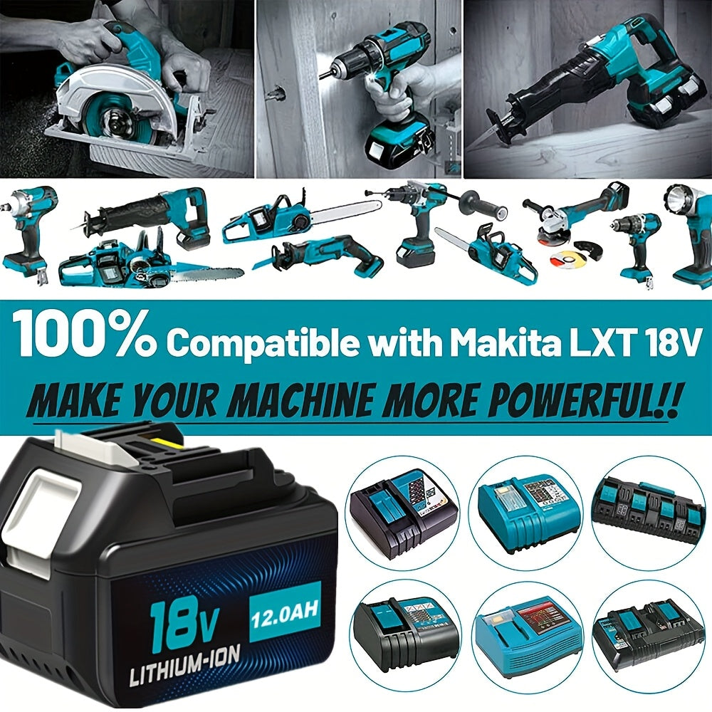 Elektrowerkzeug-Ersatzakku, LED-Beleuchtung für Makita 18V Akku und Alltag – Detailansicht 9