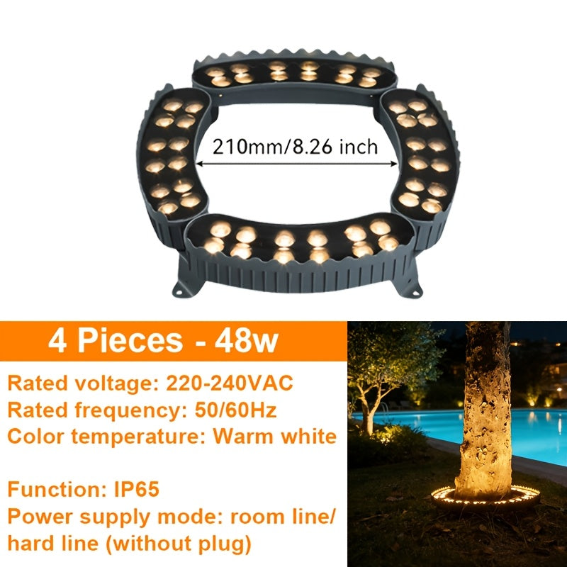 er-Pack LED Ring Baumbeleuchtung, LED-Beleuchtung für Alltag und Zuhause – Detailansicht 3