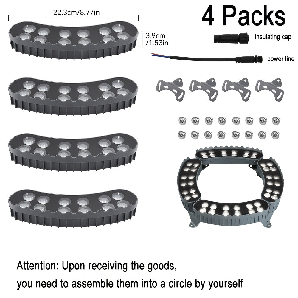 er-Pack LED Ring Baumbeleuchtung, LED-Beleuchtung für Alltag und Zuhause – Detailansicht 4