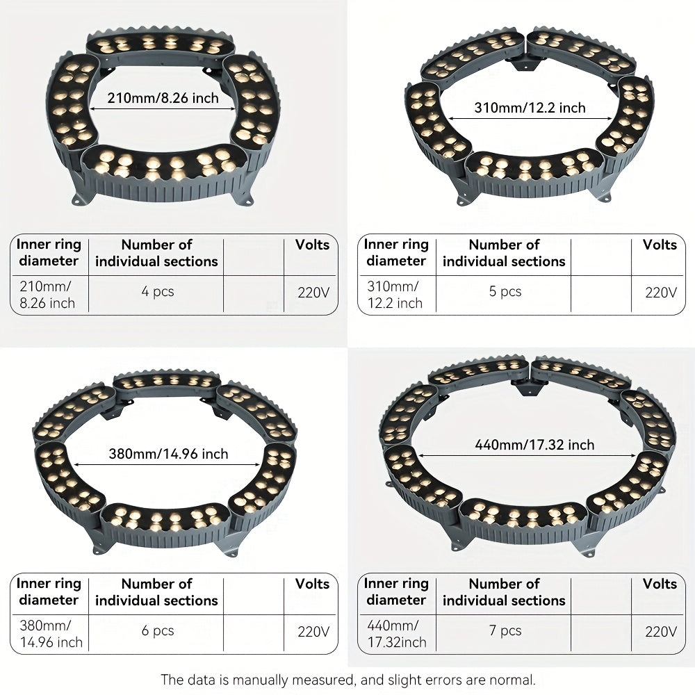 er-Pack LED Ring Baumbeleuchtung, LED-Beleuchtung für Alltag und Zuhause – Detailansicht 22
