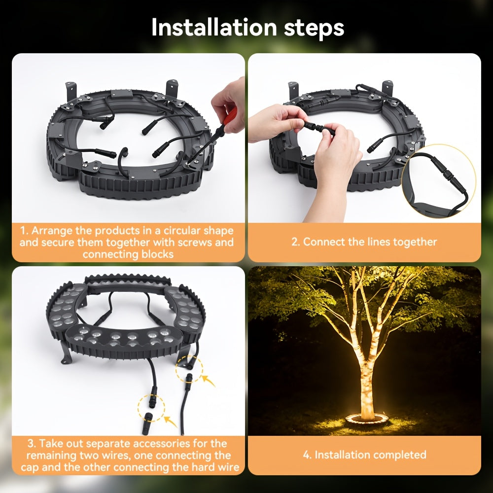 er-Pack LED Ring Baumbeleuchtung, LED-Beleuchtung für Alltag und Zuhause – Detailansicht 24