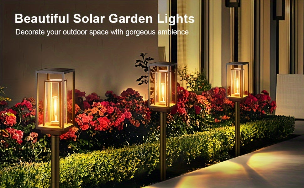 er Pack Solarleuchten, 2er Pack für Garten und Terrasse – Detailansicht 8
