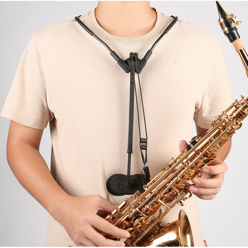 Ergonomisches Saxophon-Gurtzeug, faltbar für Altsaxophon und Alltag – Detailansicht 4