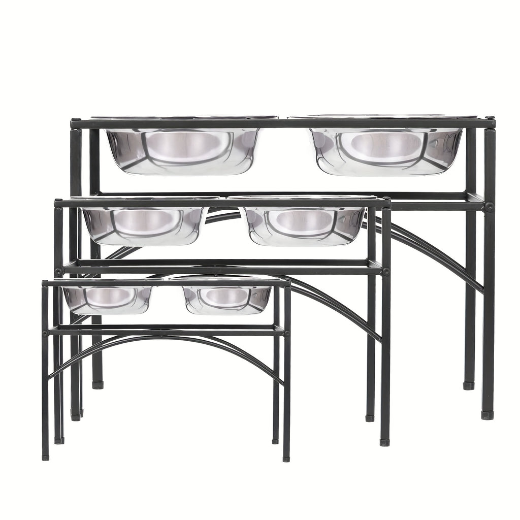Erhöhte Hundenäpfe, Größe: L*50 x 26 x 35 cm für Haustiere und Zuhause – Detailansicht 8