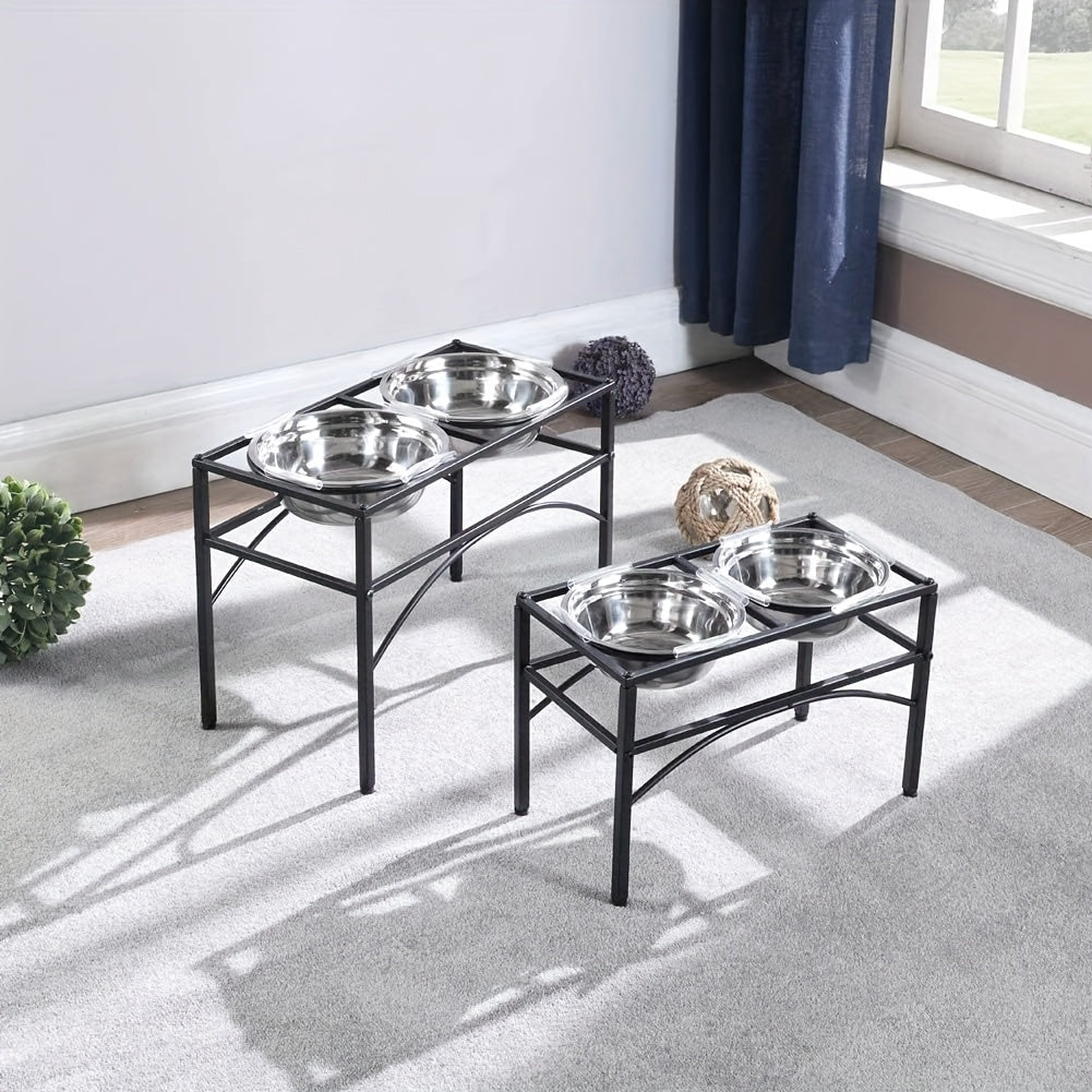 Erhöhte Hundenäpfe, Größe: L*50 x 26 x 35 cm für Haustiere und Zuhause – Detailansicht 13