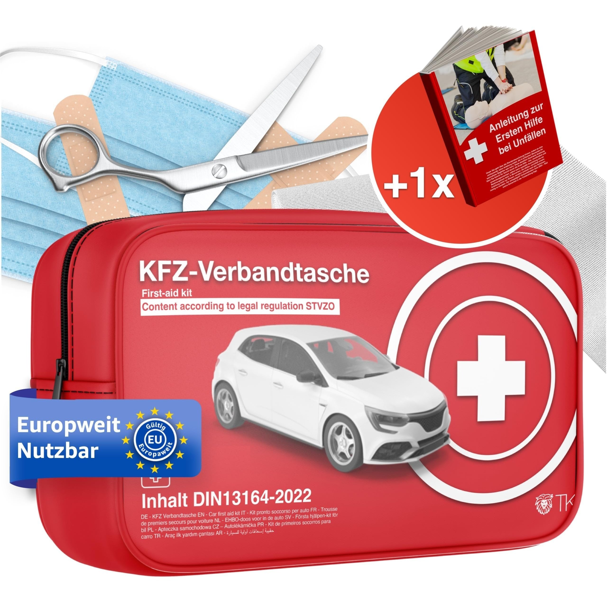 Erste Hilfe, 1x für Fahrzeug und unterwegs – Hauptansicht