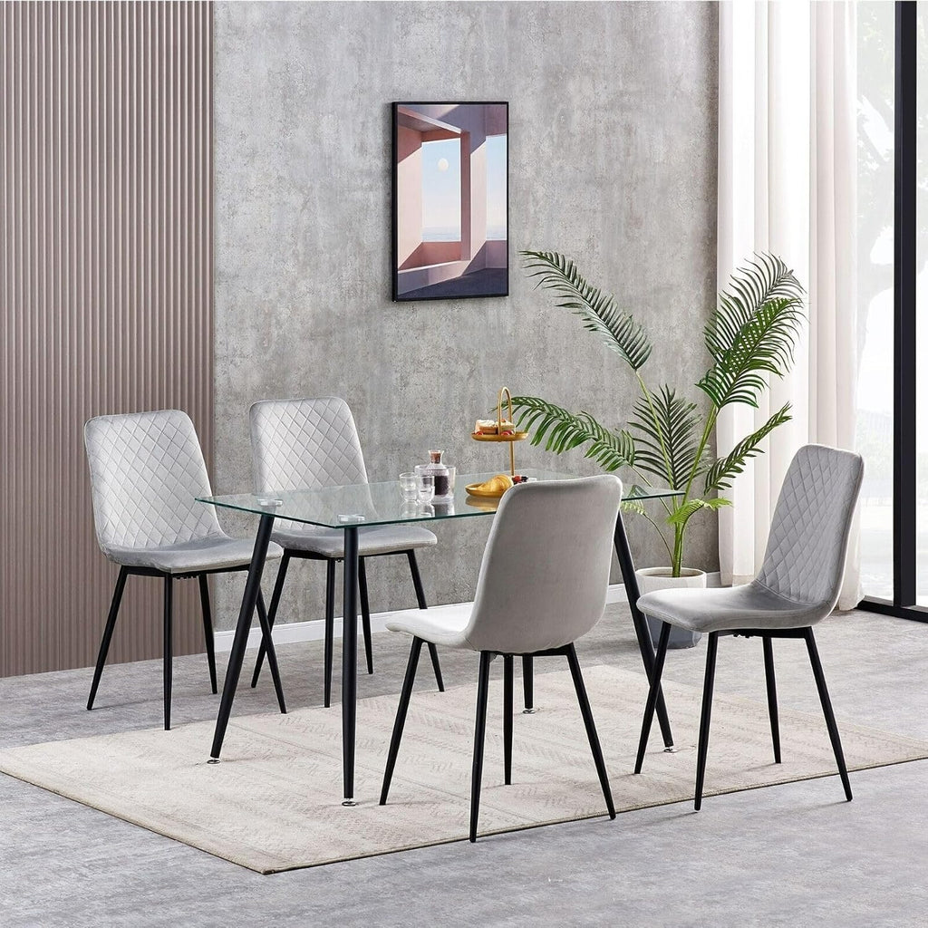 Esszimmerstuhl, Beige für Sitzen – Detailansicht 2