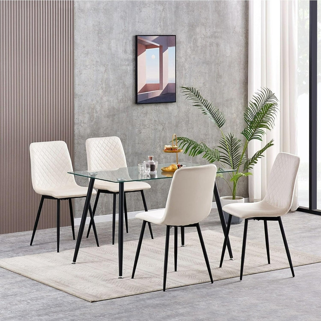 Esszimmerstuhl, Beige für Sitzen – Detailansicht 25