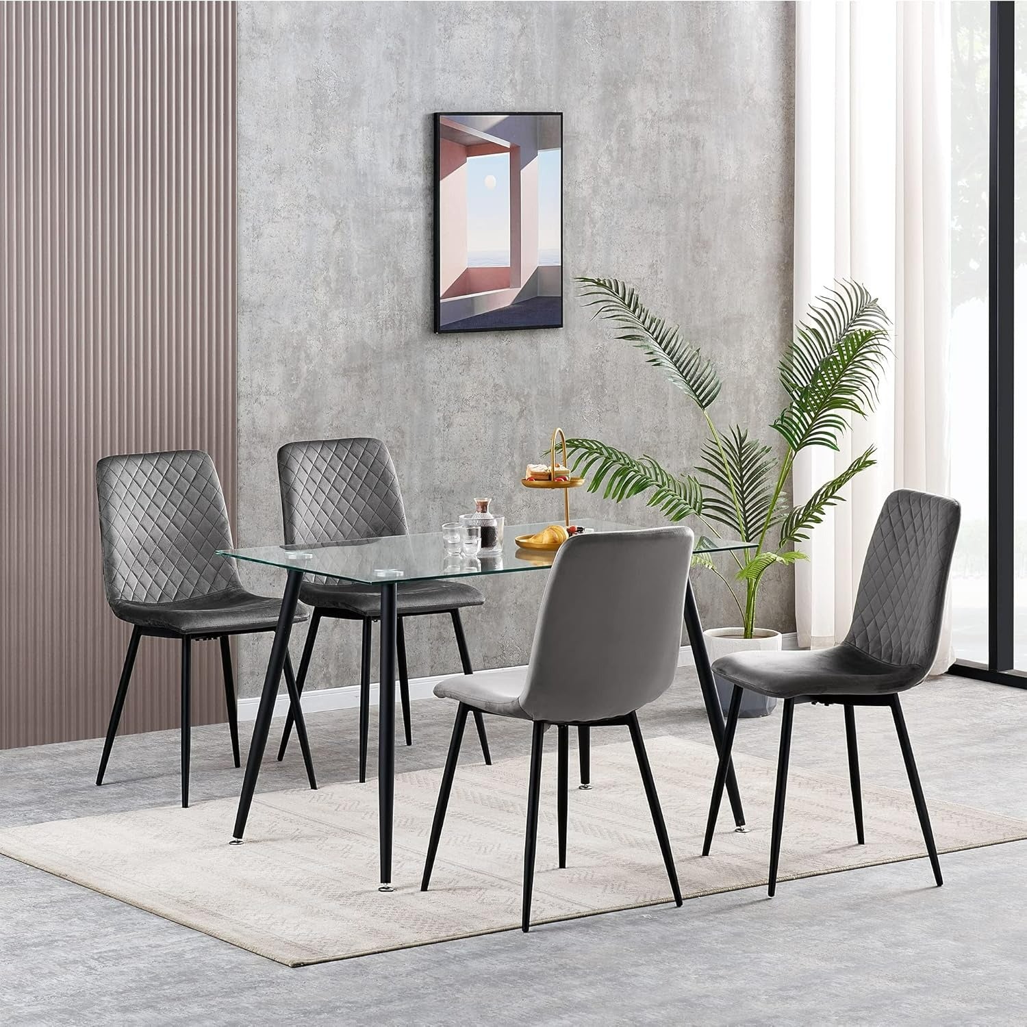 Esszimmerstuhl, Beige für Sitzen – Detailansicht 28