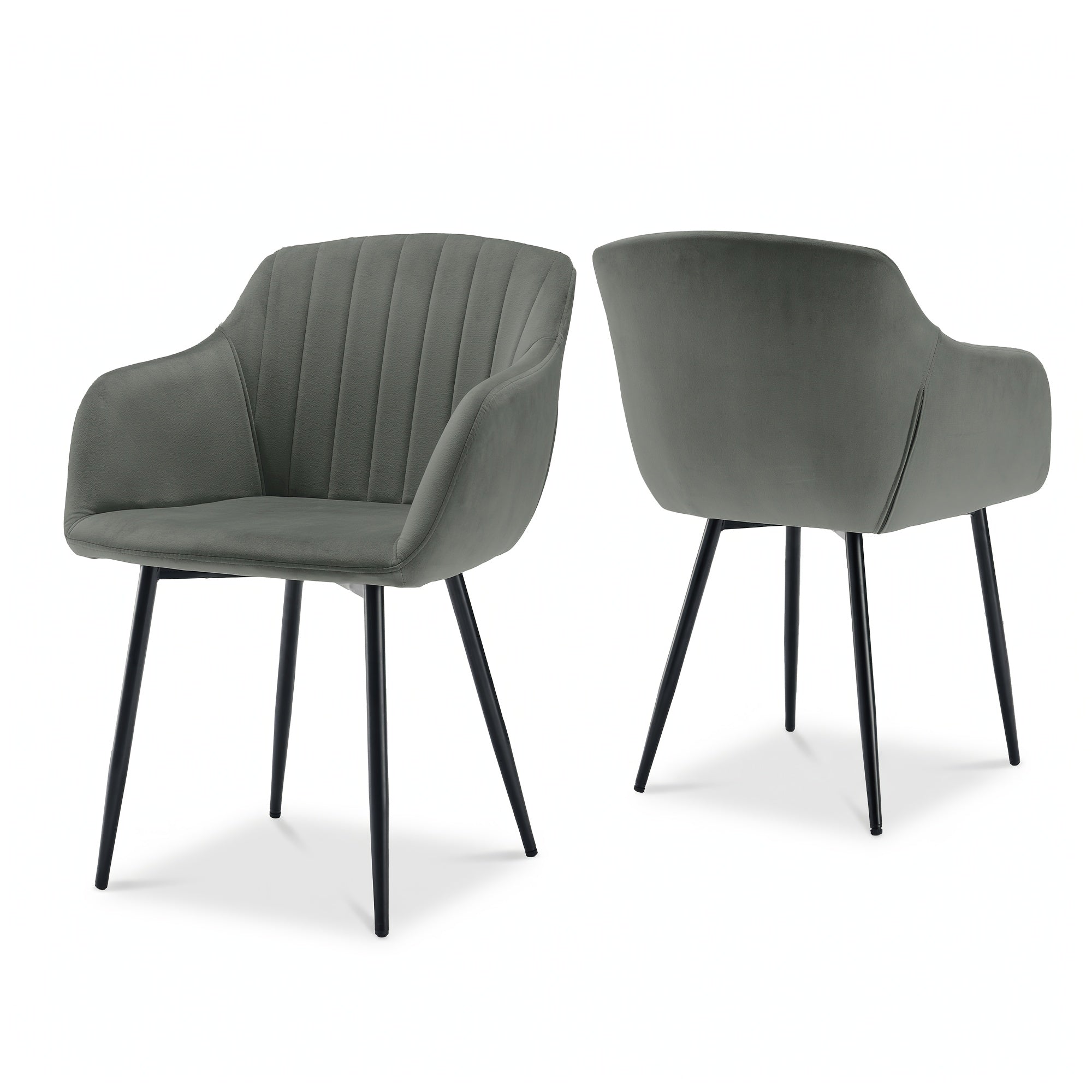 Esszimmerstuhl, Beige für Wohnen und Sitzen – Detailansicht 6