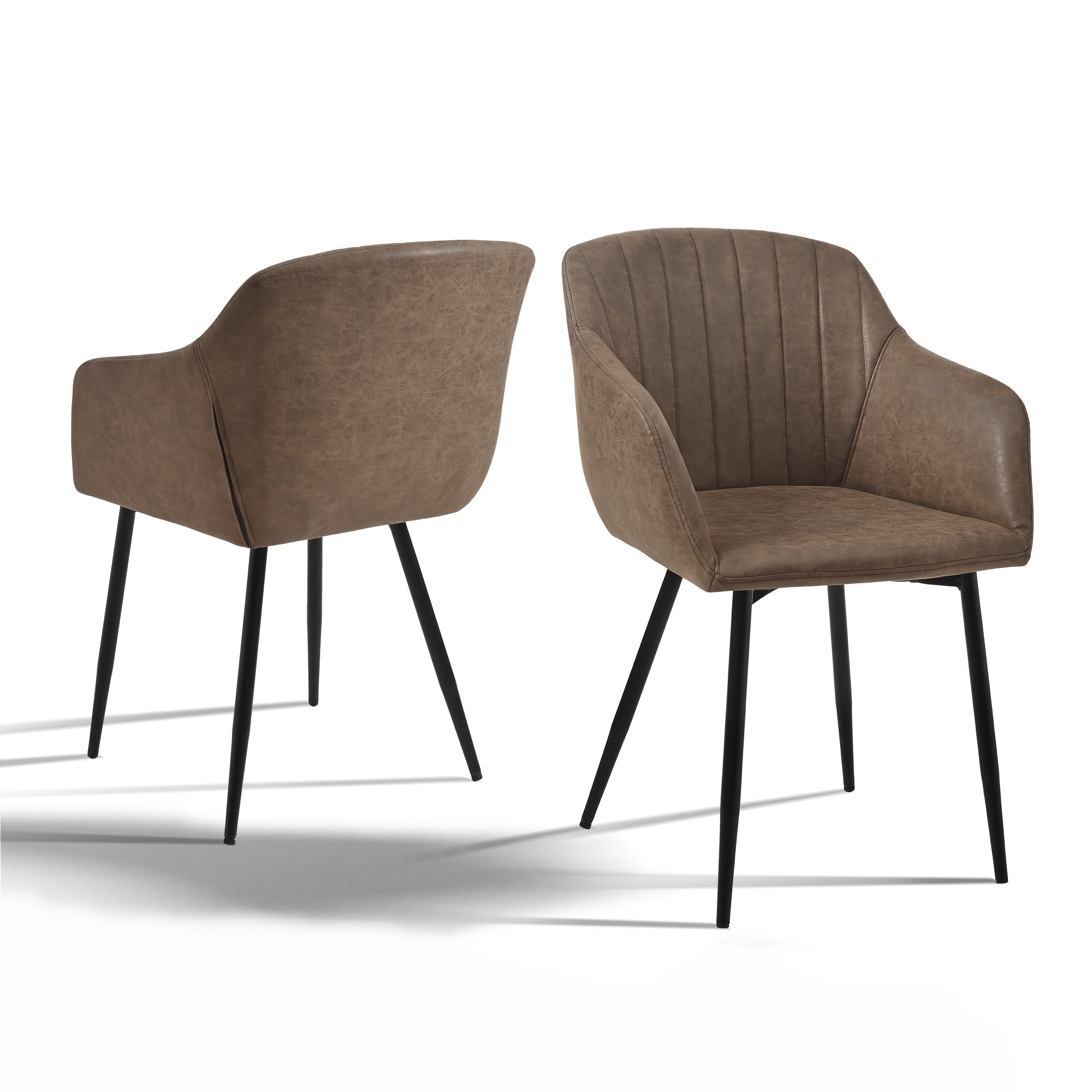 Esszimmerstuhl, Beige für Wohnen und Sitzen – Detailansicht 25