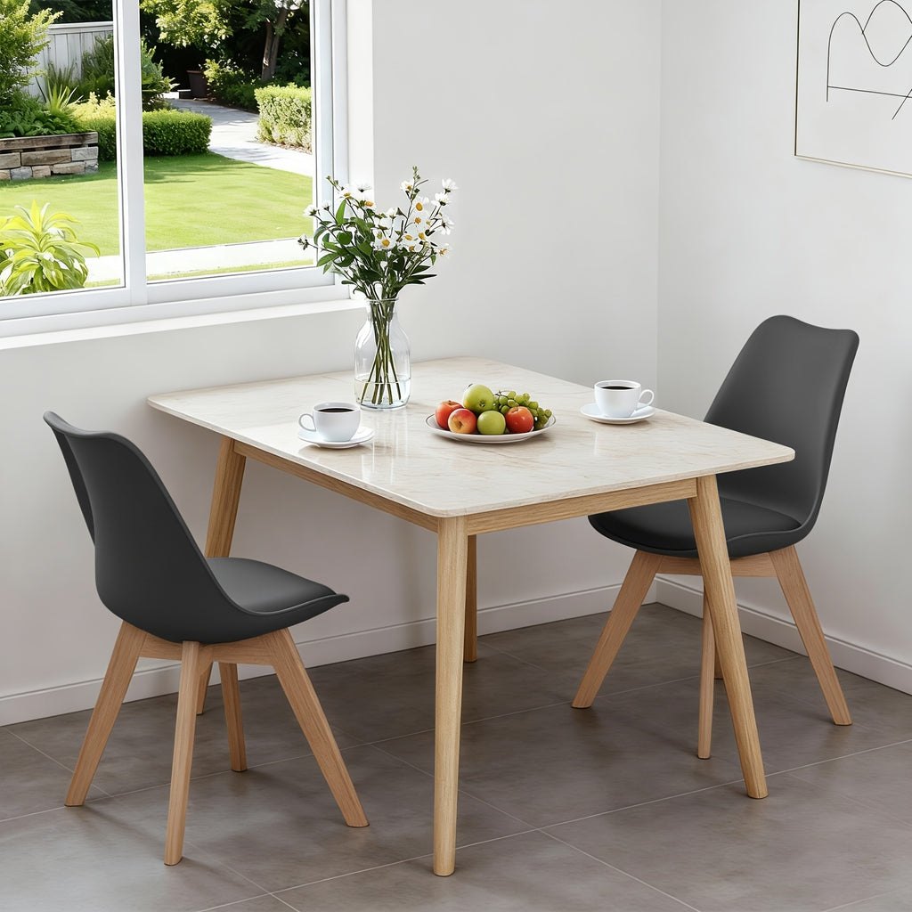 Esszimmerstuhl, Holz für Büro und Homeoffice – Detailansicht 13