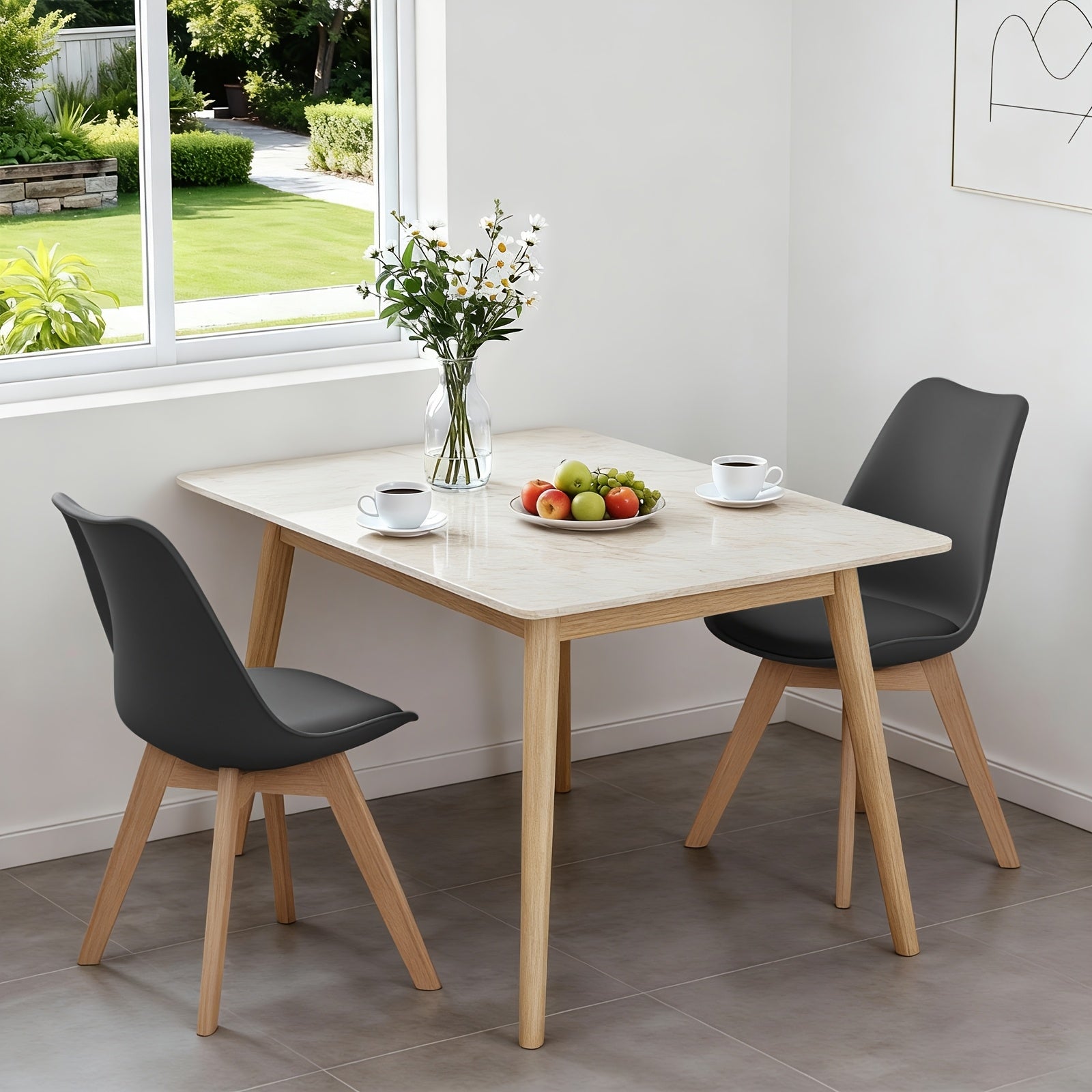 Esszimmerstuhl, Holz für Büro und Homeoffice – Detailansicht 13