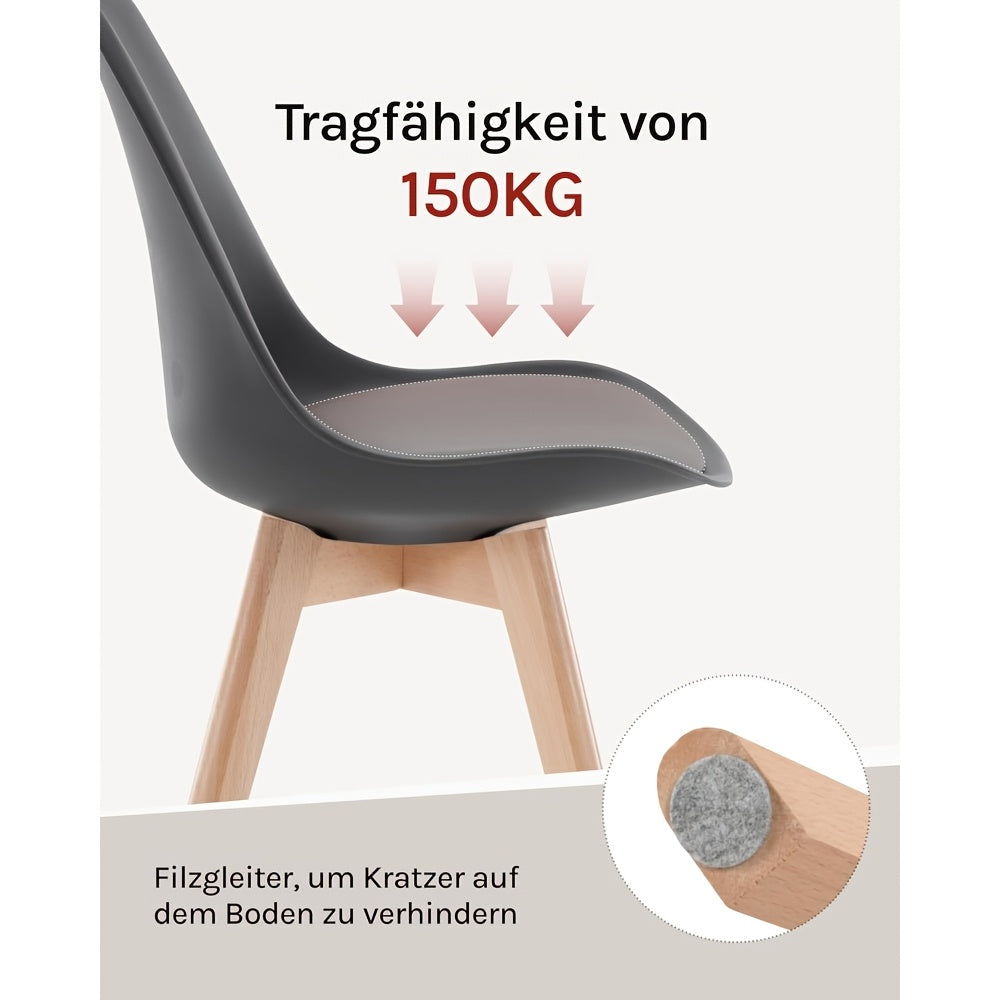 Esszimmerstuhl, Holz für Büro und Homeoffice – Detailansicht 15