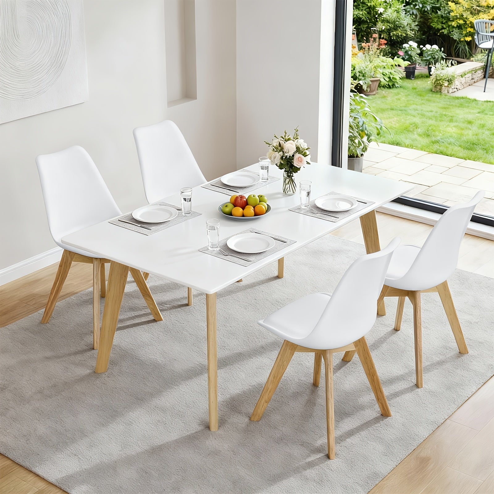 Esszimmerstuhl, Holz für Büro und Homeoffice – Detailansicht 16