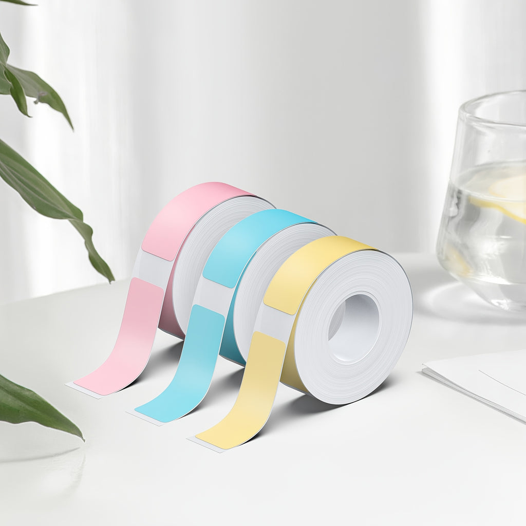 Etikettendruckerband, Transparent für Büro und Homeoffice – Detailansicht 8