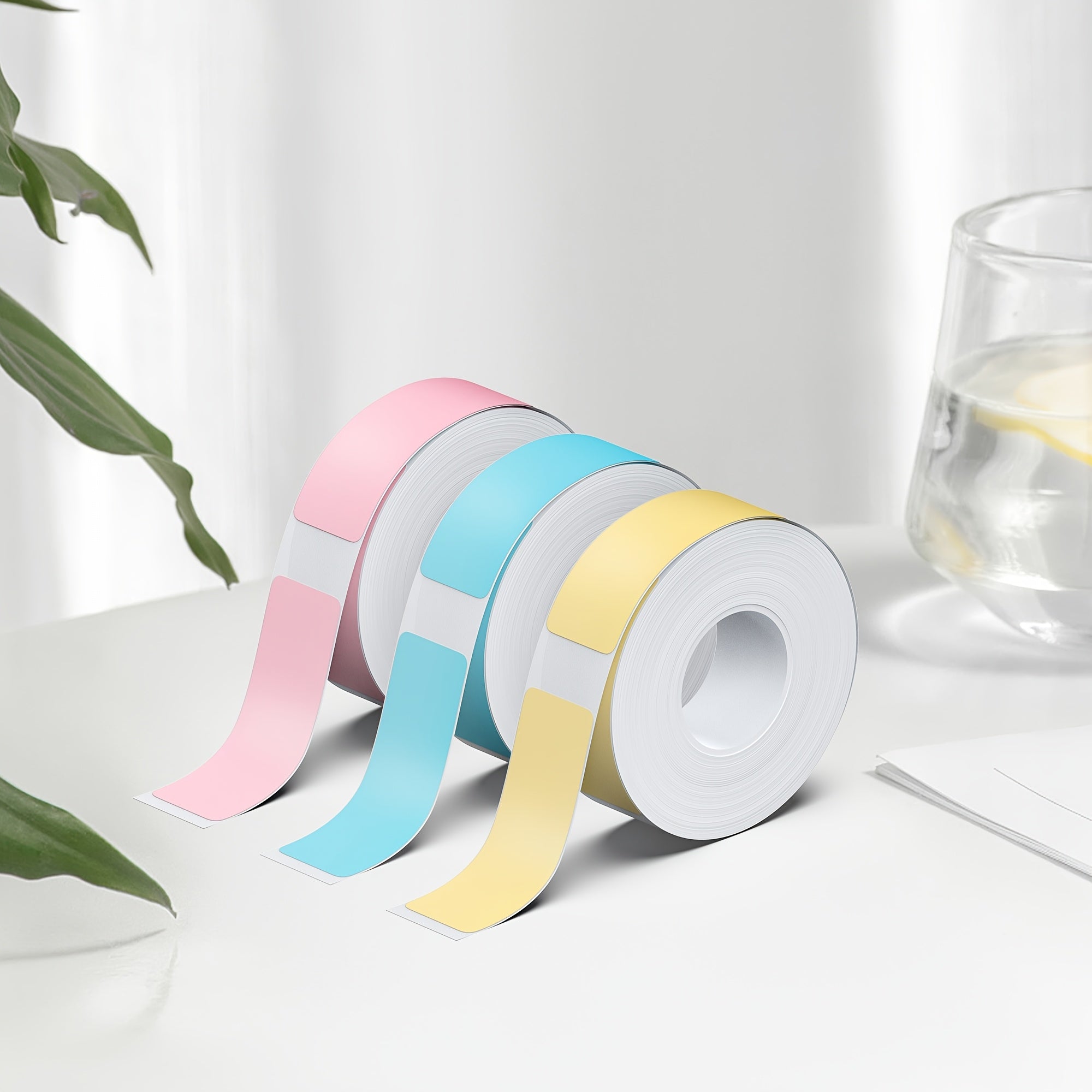 Etikettendruckerband, Transparent für Büro und Homeoffice – Detailansicht 8