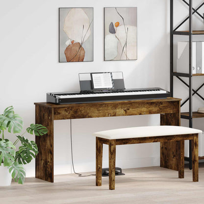 vidaXL Klavierständer Holzständer Musikständer Musikalisches Zubehör Instrumentenhalter Keyboard Möbel Studio Ständer Übungsständer Indoor Musiker Ständer Synthesizer Ständer