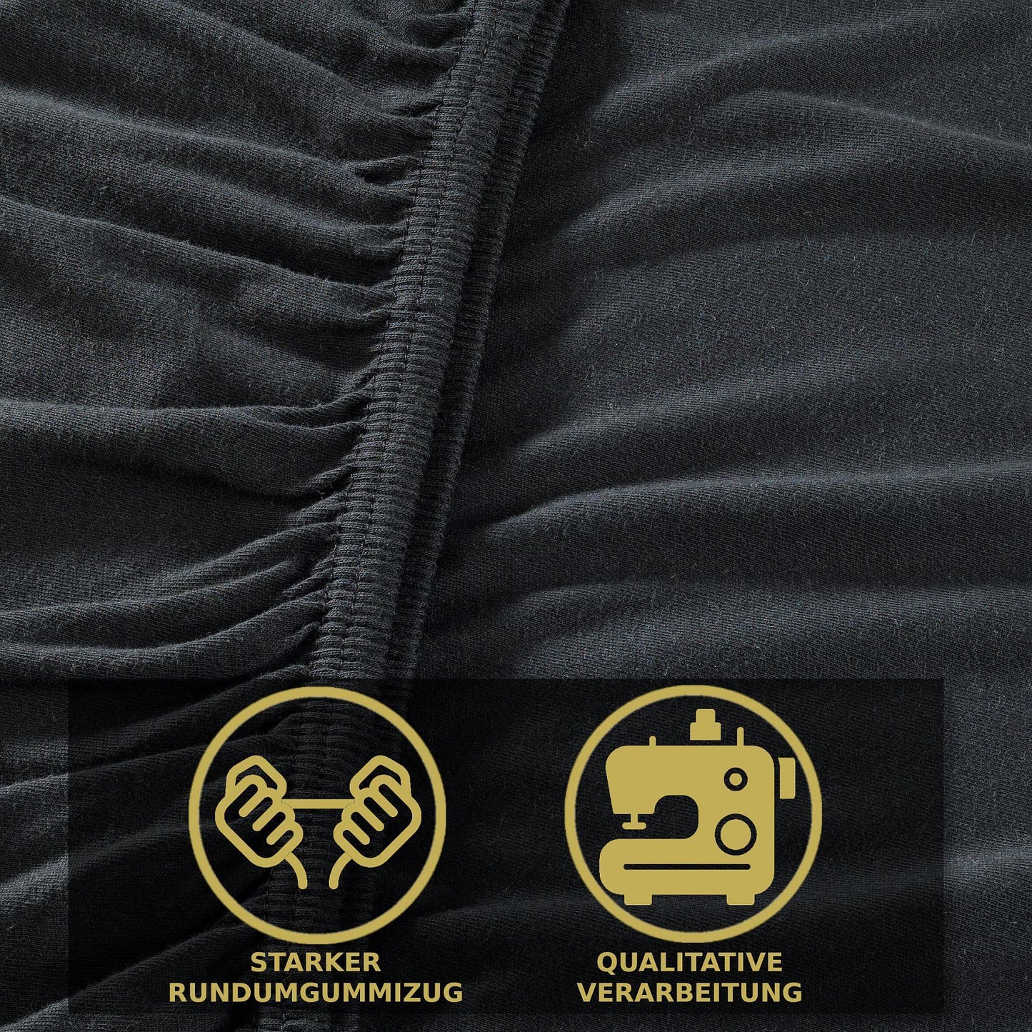 Spannbettlaken 100% Baumwolle, in verschiedenen Perfekte Passform, 100% Jersey Baumwolle, Spannbetttuch, Bettbezug Bettlaken