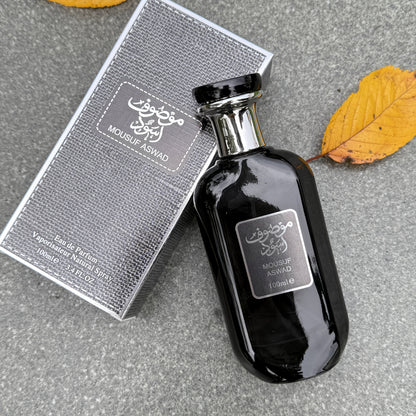 Luxuriöses Arabisches Oud Parfüm für Männer, Premium Orientalischer Duft in eleganter schwarzer Glasflasche | Exotischer, würziger, holziger Duft | Elegantes Geschenkset für Ihn mit Überraschungspräsentation (Eid/ Geburtstag/Jahrestag)