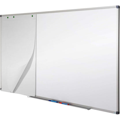 KARAT Magnetisches Whiteboard mit Alurahmen – Abnehmbare Stiftablage – Kratzfest & Trocken abwischbar – Magnettafel für Büro, Heim und Schule – Hoch oder Querformat