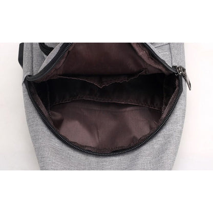 Umhängetasche Crossbody Brusttasche Schultertasche Herren Damen: Sling Bag Tasche Herren Klein Handtasche Crossover Crossbag Schulter Männer Handy Bauch Sportarten Wandern , 33 x 16 x 8 cm