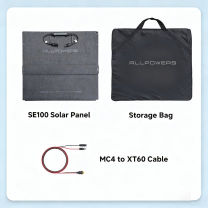 ALLPOWERS Powerstation 256WH LiFePO4-Akku, 300W tragbare Powerstation (600W Spitze), mit 100W Solarpanel (wenn Sie ein Set wählen), mobiles Netzteil für Reisen, Camping, Wohnmobil, ultimatives Outdoor-Abenteuer