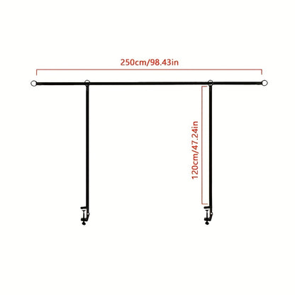 1 Stk. strapazierfähiger verstellbarer Tischständer-Bogen mit Klemmen – höhenverstellbar, stabiler Tischbogen geeignet für Hochzeiten, Geburtstage, Halloween, Weihnachtsdekorationen, als Mittelstück für Veranstaltungen