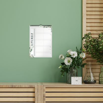Planer für Zwei (Wandkalender 2026 mit 2 Spalten im A4 Format) - Partnerkalender für Paar - Paarkalender mit zwei Spalten - Kalender zum Aufhängen für zwei Personen (ganzes Jahr)