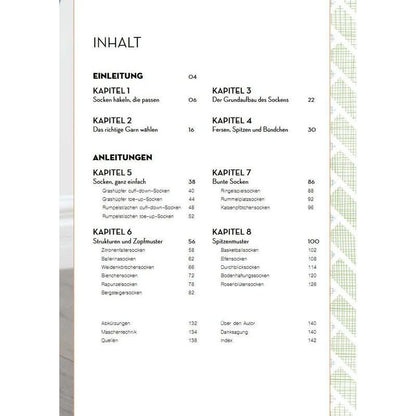 Stylische Socken selbst häkeln - Taschenbuch - Neue Ideen für Einsteiger und Fortgeschrittene - Rohn Strong - 144 S. - Deutsch - 2017 - Stocker Leopold Verlag - EAN 9783702016906
