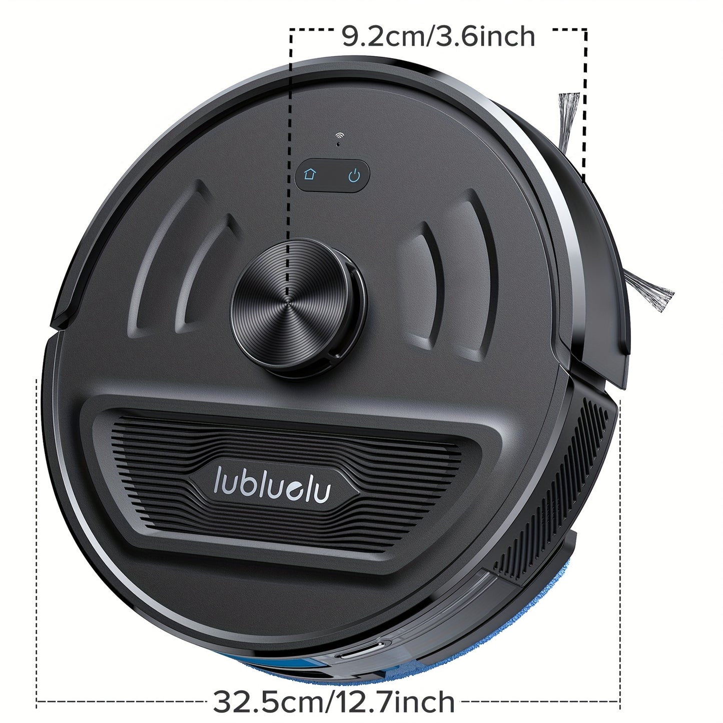 Lubluelu L20 Saug-Wisch-Roboter 7000Pa, 3-in-1-Roboterstaubsauger, Smart Mapping, 30 Sperrzonen, WiFi/App/Alexa, für Zuhause, Teppich, Tierhaare, Hartboden0