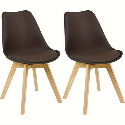 2/4 Stück Esszimmerstuhl Bürostuhl Besuchstuhl Empfangsstuhl Designerstuhl Küchenstuhl Holz