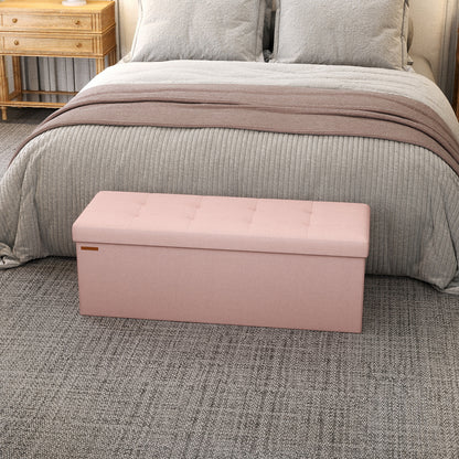 Sitzbank mit Stauraum, Sitztruhe, Bettbank, Aufbewahrungstruhe, für Wohnzimmer, Schlafzimmer, Flur