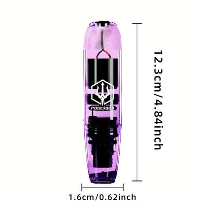 POSEIDON Komplettes Rotierendes Tattoo Maschinen Set mit Digitalanzeige & 1200mAh Akku - Kabellose Drahtlose Tattoo Maschine mit 20 Nadeln & Patronen Komplettes Tattoo Kit 11 Farben Tattoo Farben Tattoo Zubehör für Anfänger