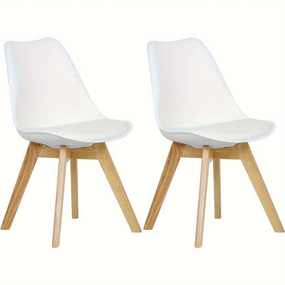 2/4 Stück Esszimmerstuhl Bürostuhl Besuchstuhl Empfangsstuhl Designerstuhl Küchenstuhl Holz