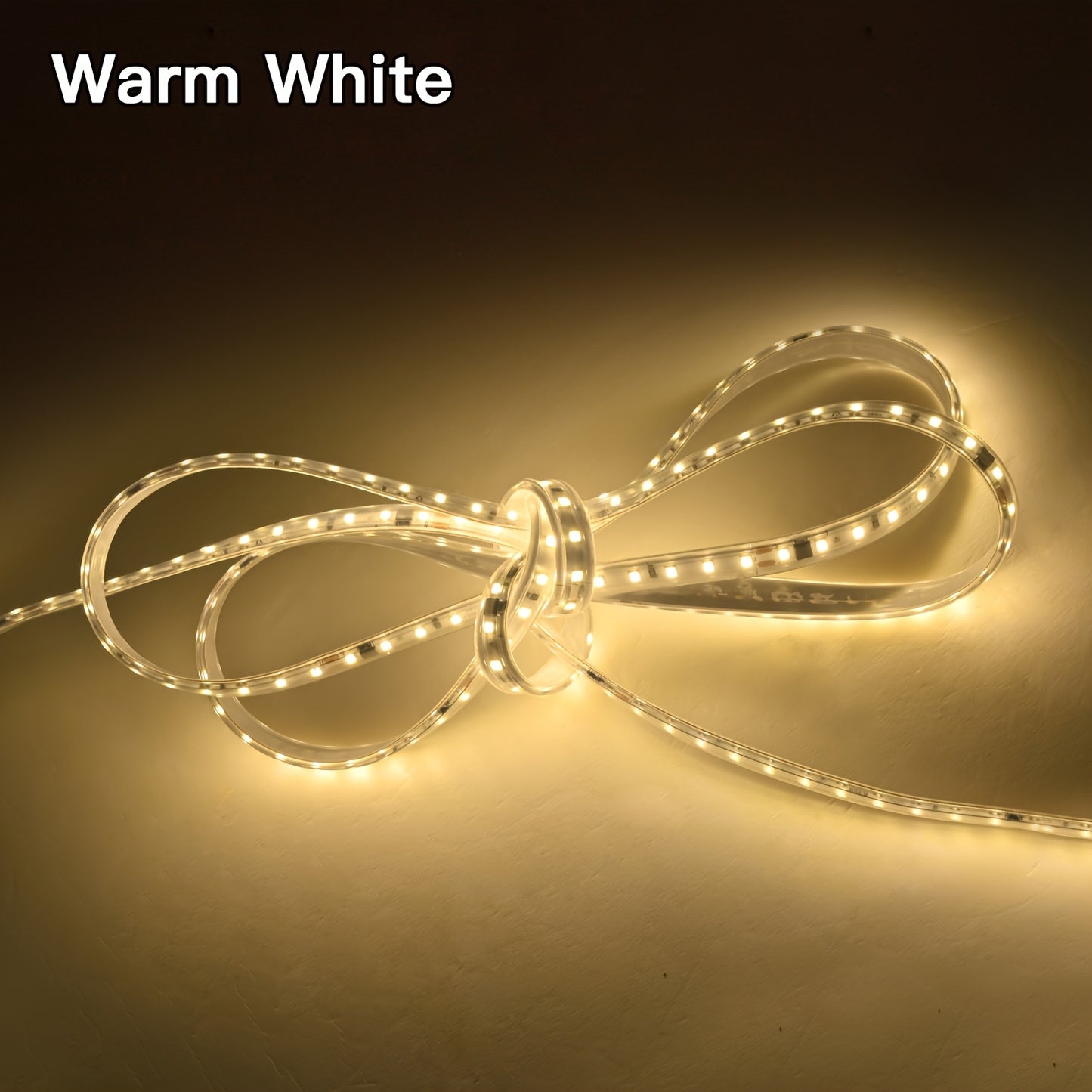 AC 220V 230V LED Streifen Lichter, 120 LEDs/m 7W/meter LED Band Klebeband, Lampe LED Tape, Weiß oder Warmweiß für Küche, Heim Raum Dekoration, Innenbeleuchtung mit EU Stecker und Schalter