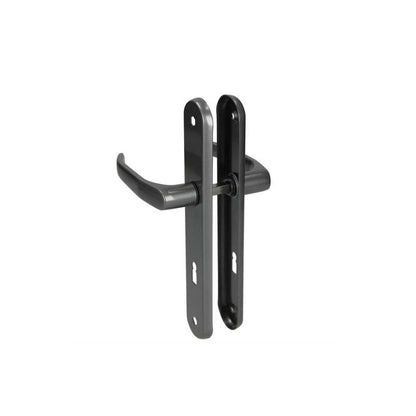 Türgriff Langschild Türbeschlag Drückergarnitur Türklinke Türbeschlag Entfernung 90mm