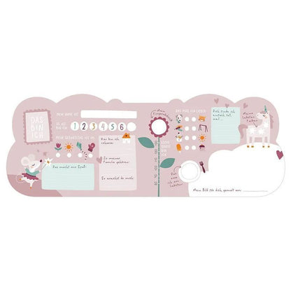 Freunde Buch für Kinder - Buch - Rosa - GRAFIK WERKSTATT Das Original - 76 S. - Deutsch - 2025 - Grafik Werkstatt - EAN 9783986362089