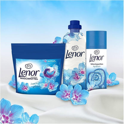 Lenor All-in-1 PODS Aprilfrisch Vollwaschmittel | 76 Waschladungen | 3x länger Frische | Geruchsentfernung | Kaltwäsche