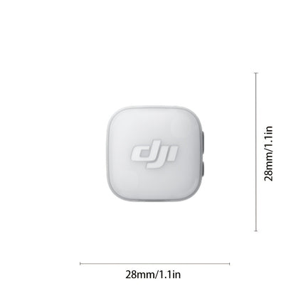 DJI Mic Mini 2 Sender Drahtloses Mikrofonsystem mit – Direktverbindung, Geräuschunterdrückung & Sprachvoreinstellungen, automatische Begrenzung für Streaming, Podcasting, Aufnahme, kompatibel mit Smartphones/Tablets/Laptops, 48 Stunden