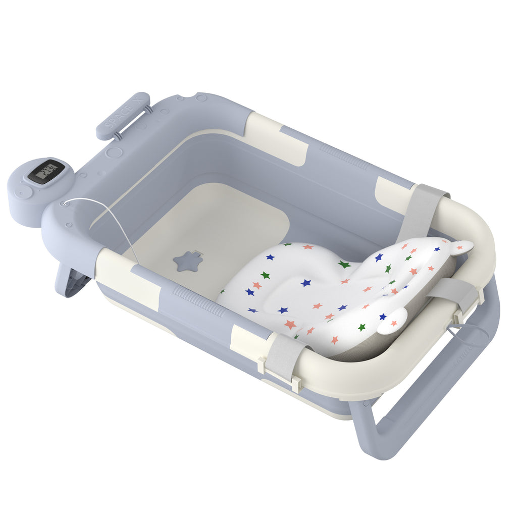 Faltbare Baby-Badewanne, rutschfest für Badezimmer und Haushalt – Hauptansicht
